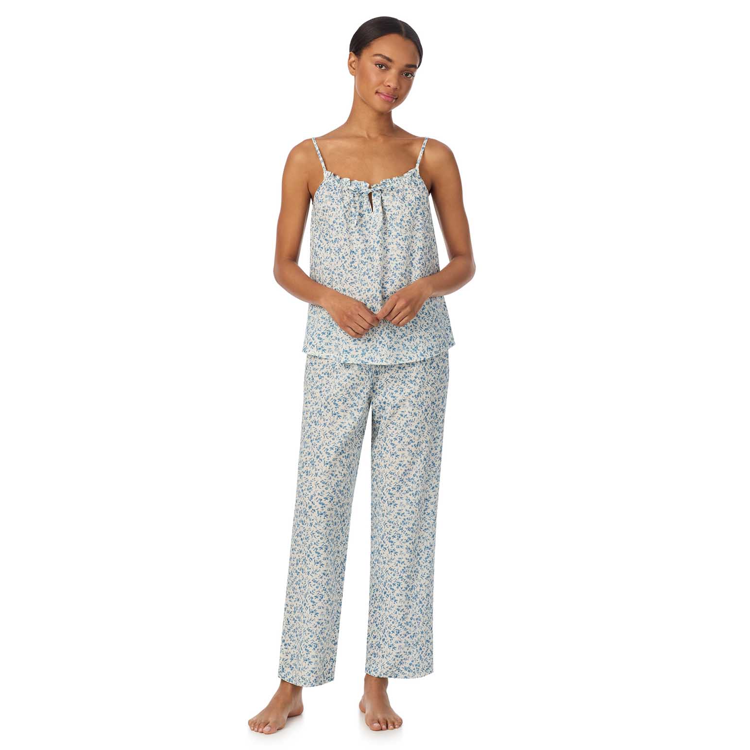 Lauren Ralph Lauren Cotton Lawn Sleeveless Pajama Set